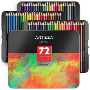 Sanford Prismacolors chart containing 72 colors by MANGAdrawingMANIAC