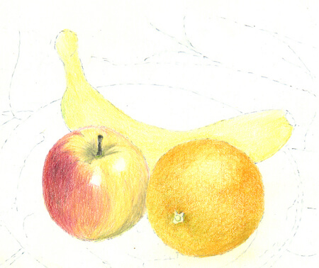 How to create a more vibrant colour pencil drawing