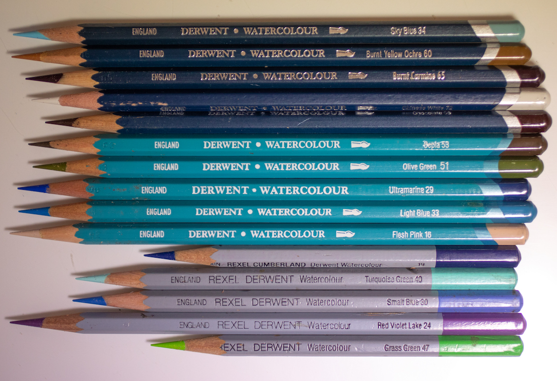 Rob's Art Supply Reviews: Derwent Pastel Pencils Reformulated